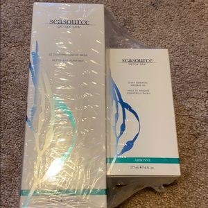 Arbonne Seasource Rescue Wash & 5-in-1 Massage Oil
